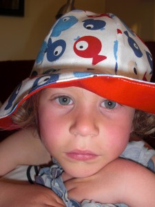 Vidar i fin hatt