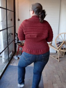 Röd Shrug